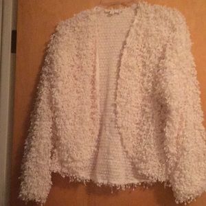 White fringe jacket